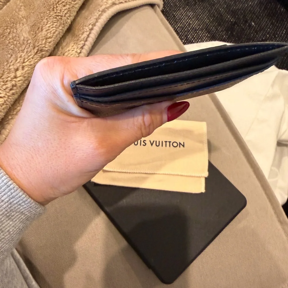 Louis Vuitton Monogram Neo Brown and Black Card Holder - Picture 10 of 10